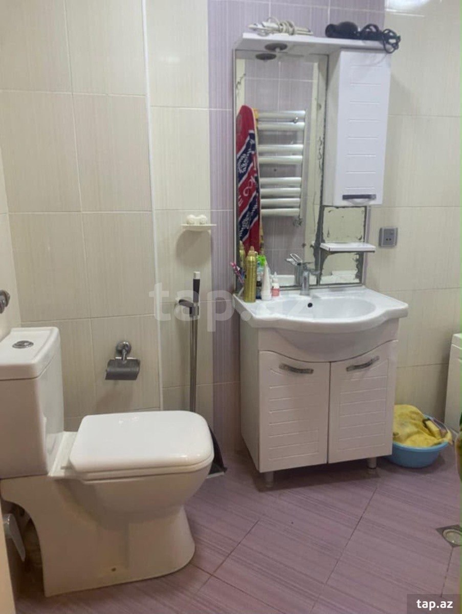 2-otaqlı yeni tikili kirayə verilir, N.Nərimanov m., 70 m²