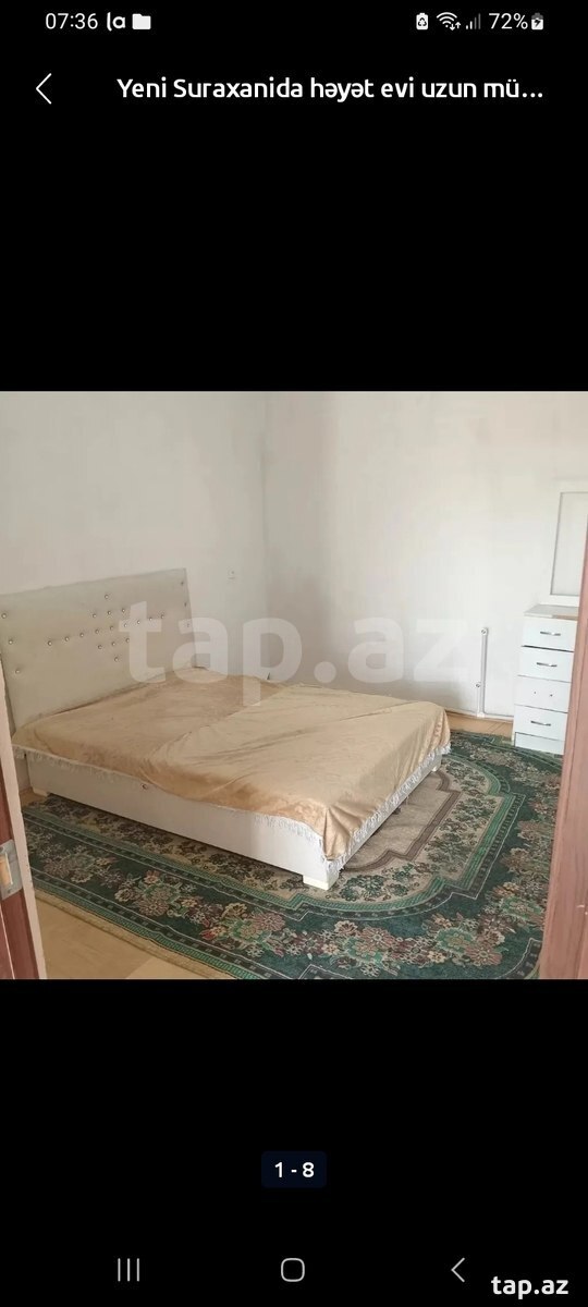 Həyət evi kirayə verilir, Yeni Suraxanı qəs.