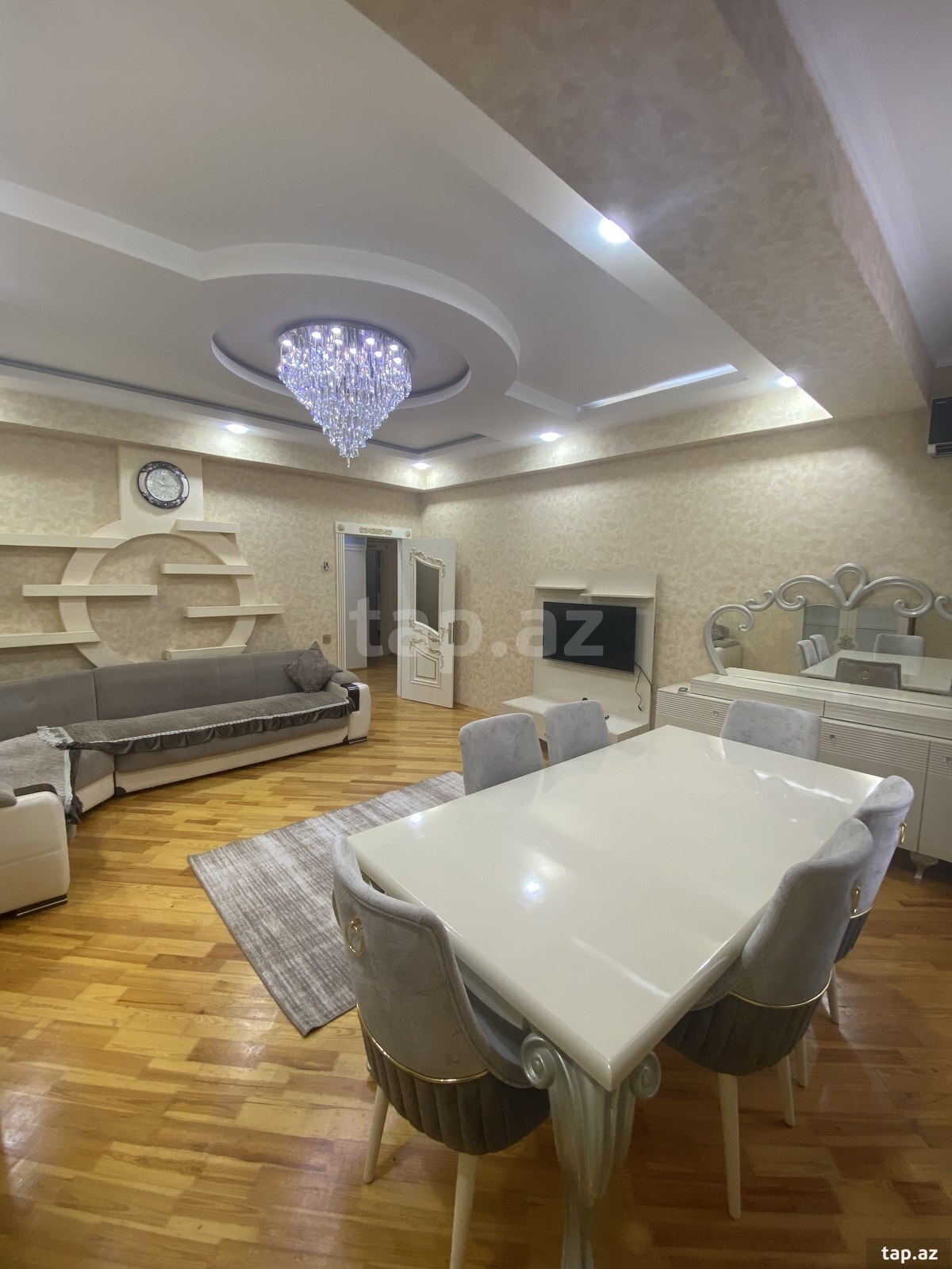 4-otaqlı yeni tikili kirayə verilir, Xırdalan ş., 140 m²