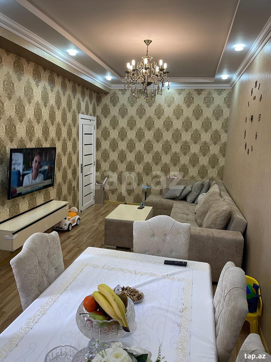 2-otaqlı yeni tikili, Binəqədi r., 65 m²