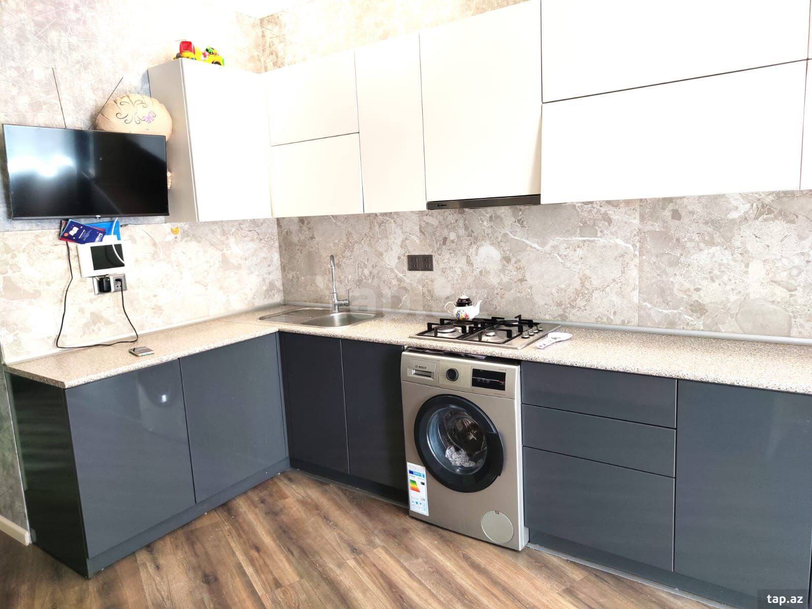 3-otaqlı yeni tikili kirayə verilir, Ə.Əlizadə küç., 128 m²