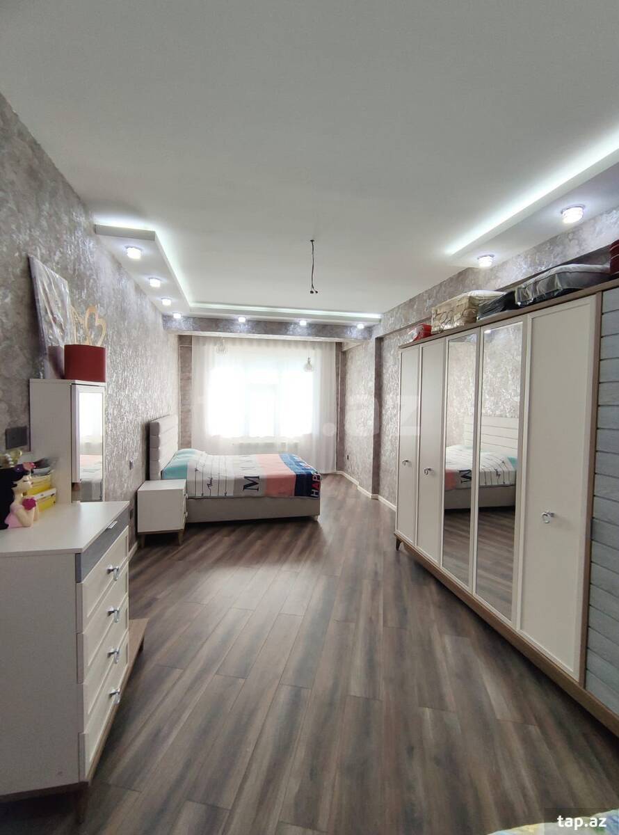 3-otaqlı yeni tikili kirayə verilir, Ə.Əlizadə küç., 128 m²