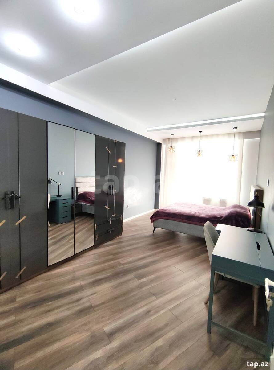 3-otaqlı yeni tikili kirayə verilir, Ə.Əlizadə küç., 128 m²