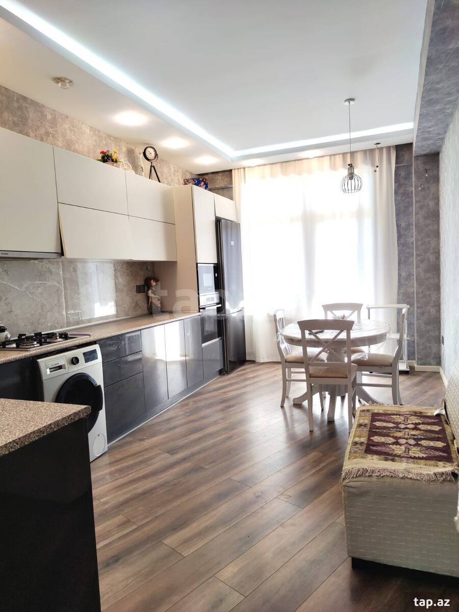3-otaqlı yeni tikili kirayə verilir, Ə.Əlizadə küç., 128 m²