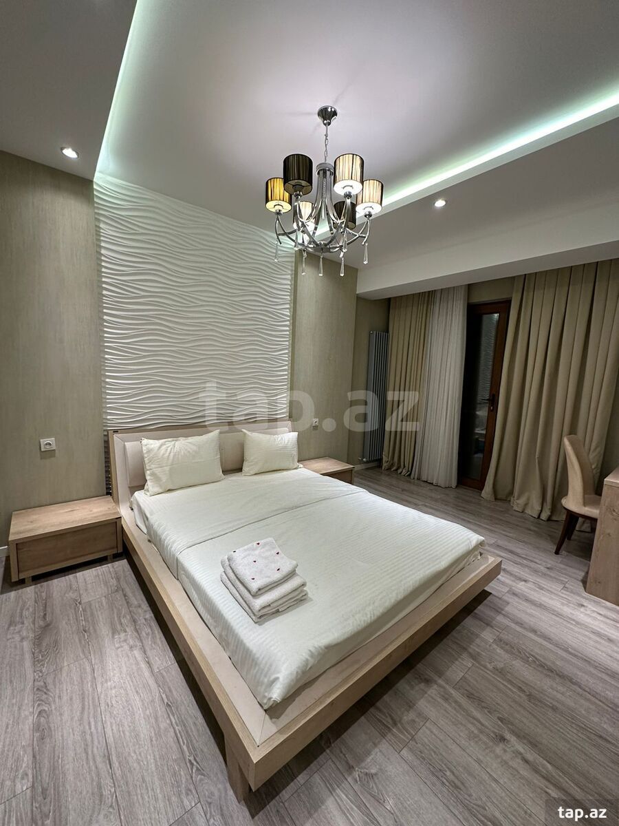 3-otaqlı yeni tikili kirayə verilir, A. Cəlilov küç., 100 m²