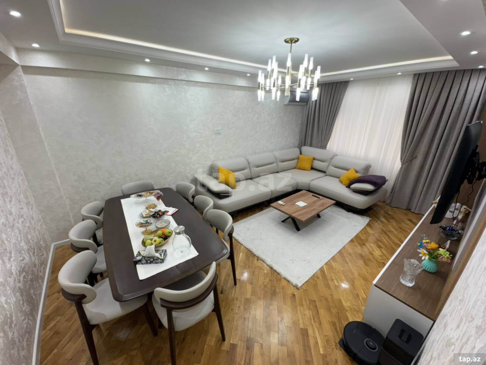 4-otaqlı yeni tikili, Yeni Yasamal qəs., 120 m²