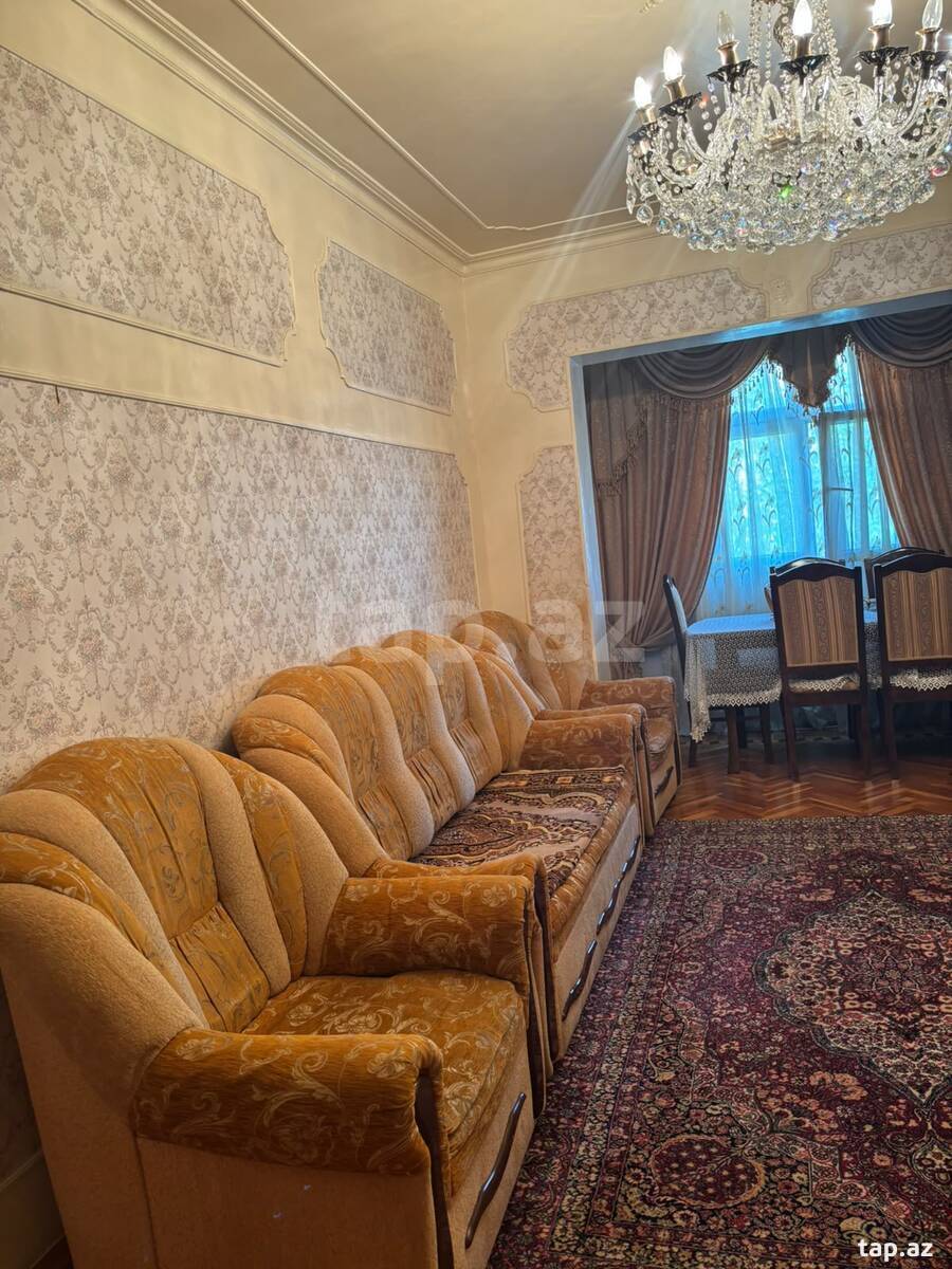 3-otaqlı mənzil, Şövkət Məmmədova küç., 90 m²