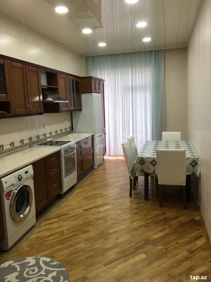 3-otaqlı yeni tikili kirayə verilir, Nəsimi r., 140 m²