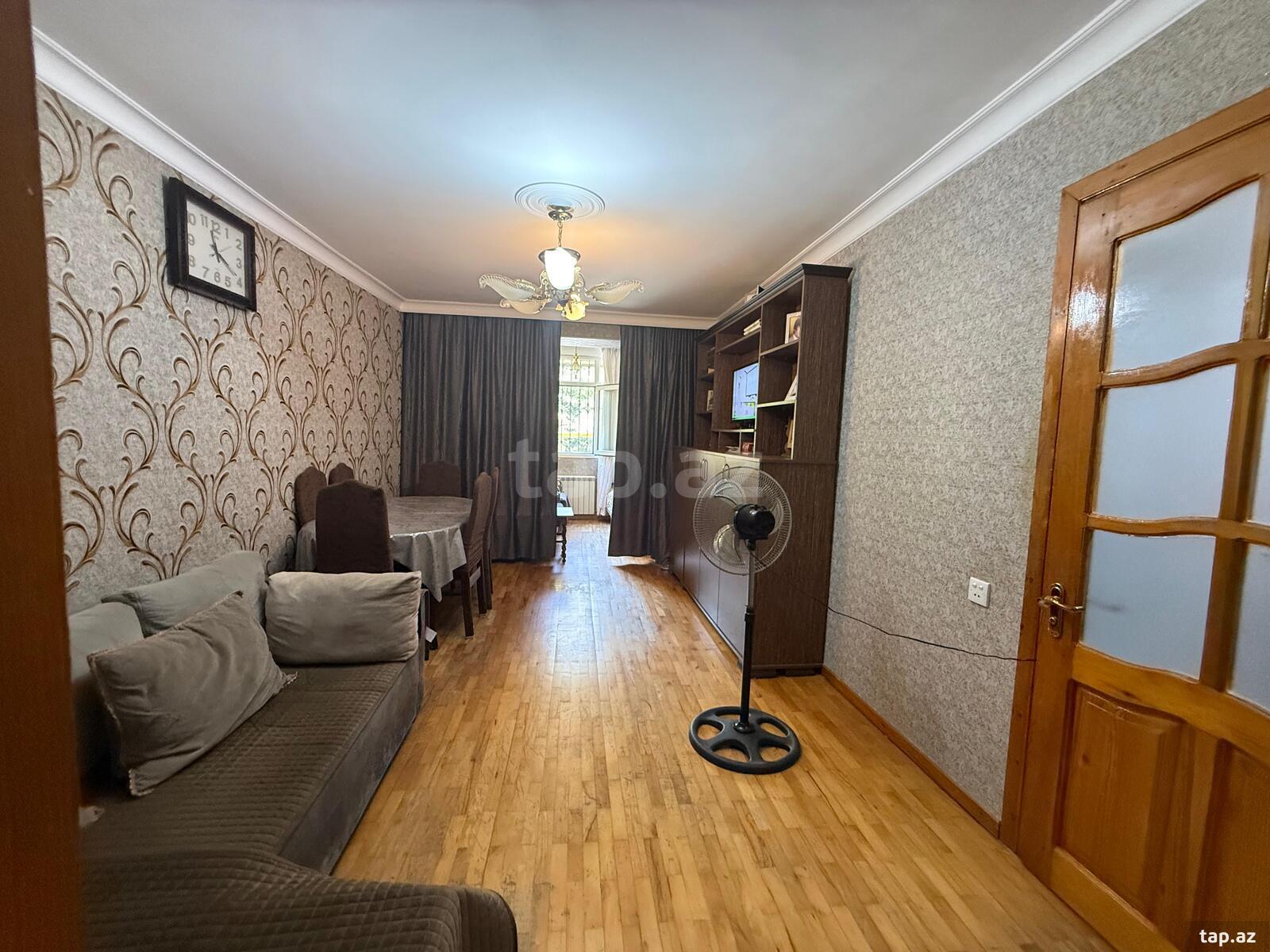 3-otaqlı mənzil, Rüstəm Rüstəmov küç., 70 m²