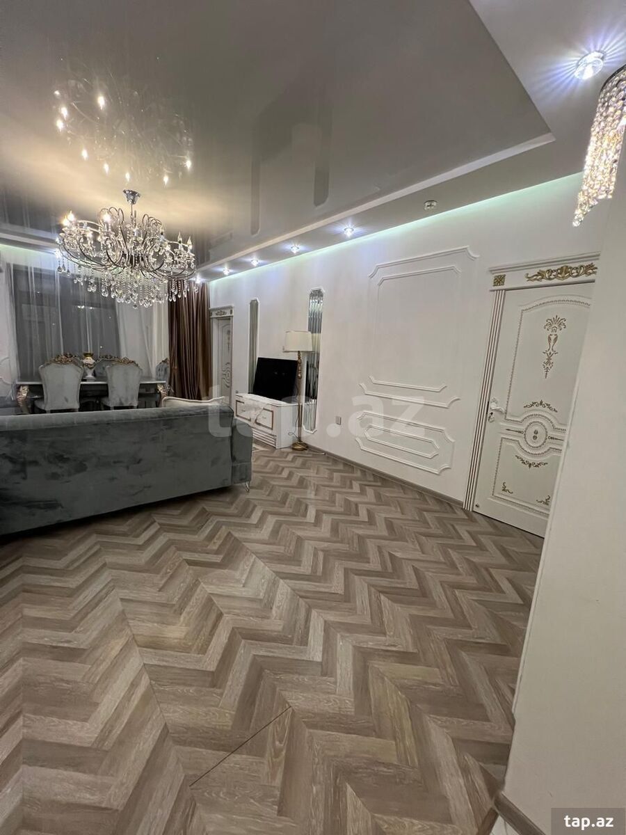 3-otaqlı yeni tikili kirayə verilir, Yasamal r., 110 m²