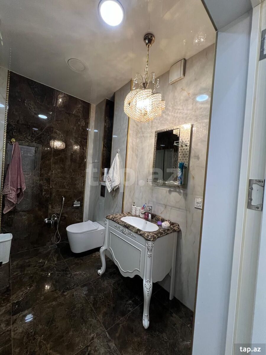 3-otaqlı yeni tikili kirayə verilir, Yasamal r., 110 m²