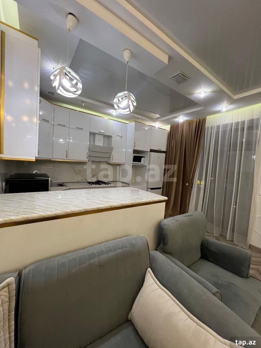 3-otaqlı yeni tikili kirayə verilir, Yasamal r., 110 m²