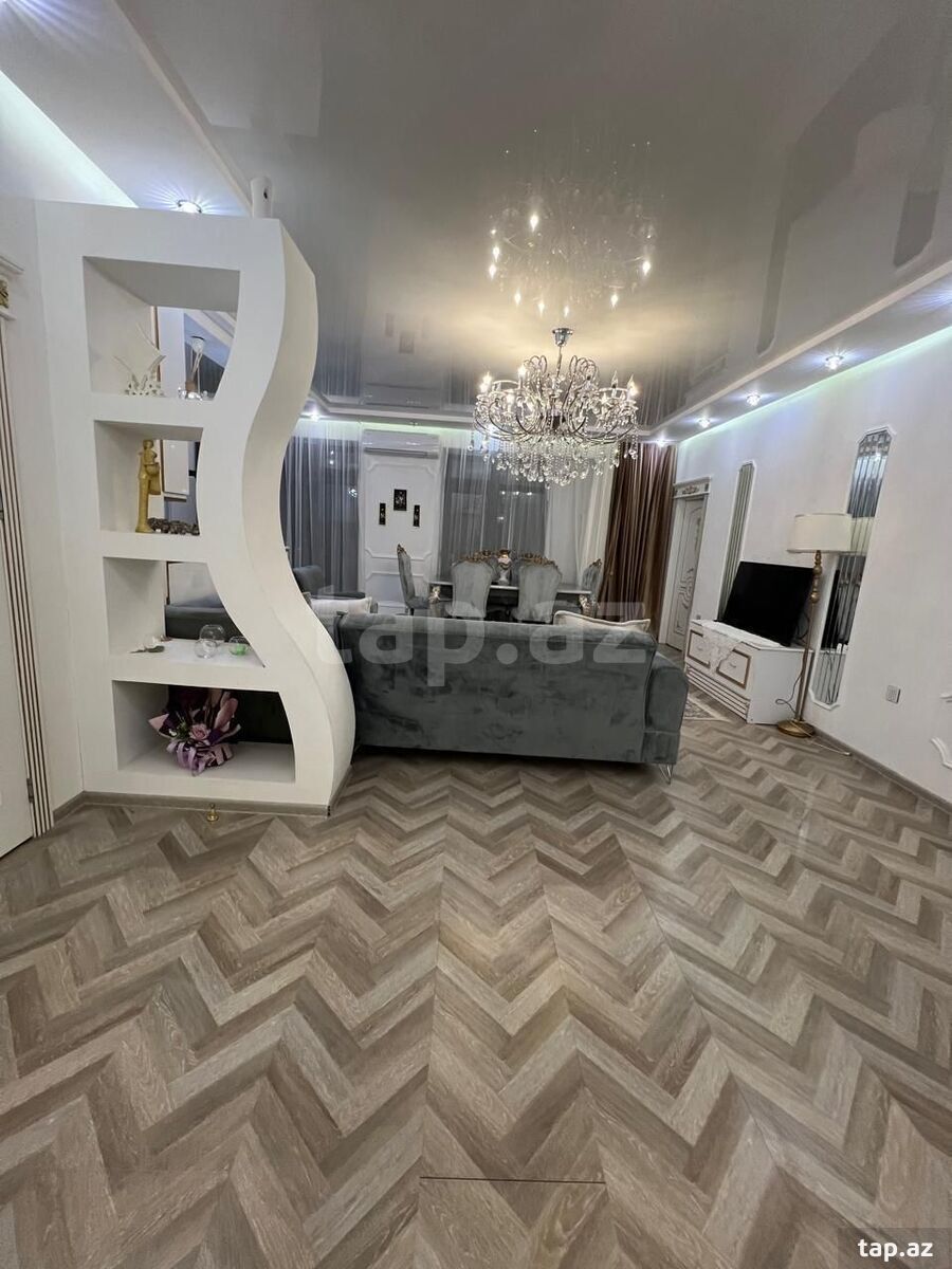 3-otaqlı yeni tikili kirayə verilir, Yasamal r., 110 m²