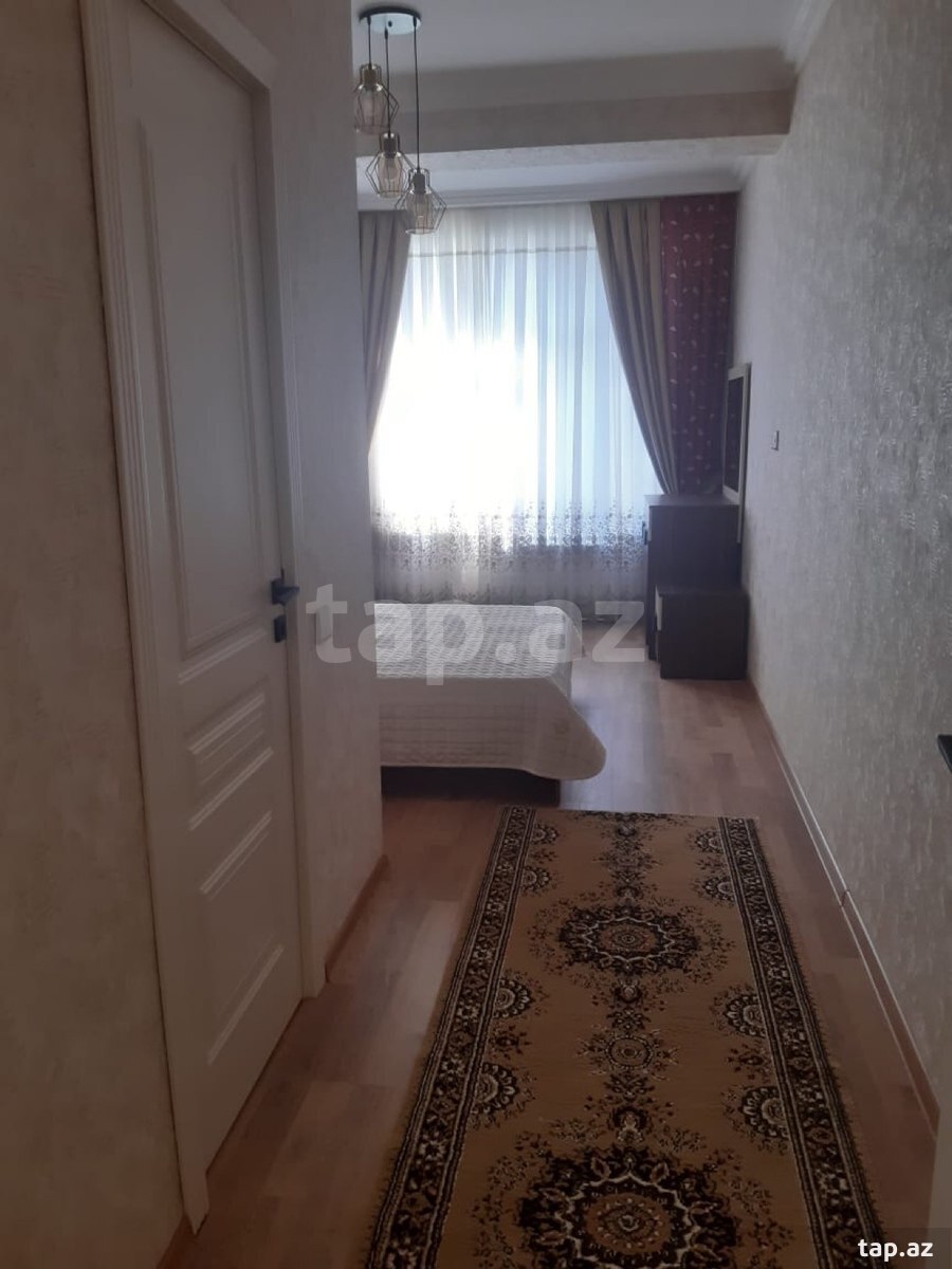 3-otaqlı yeni tikili kirayə verilir, N.Nərimanov m., 90 m²