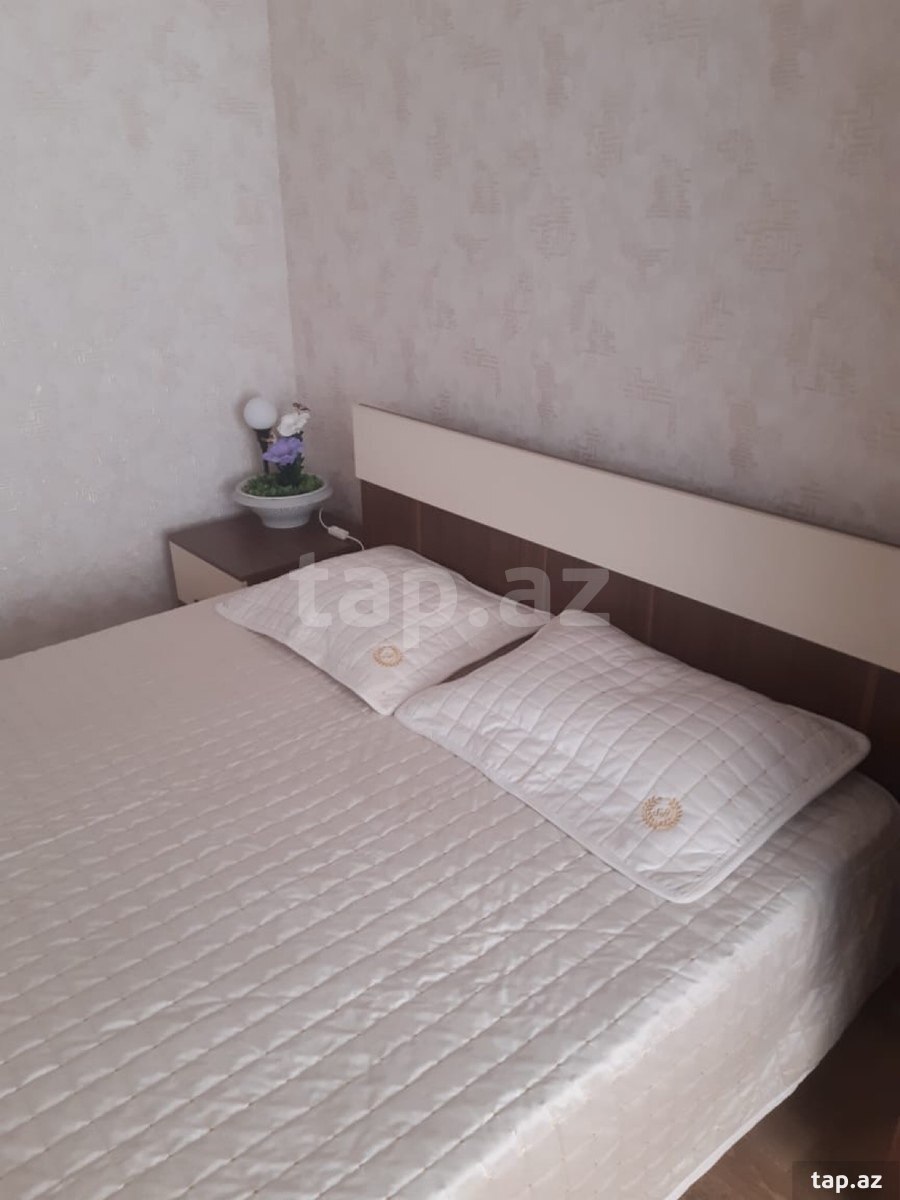 3-otaqlı yeni tikili kirayə verilir, N.Nərimanov m., 90 m²