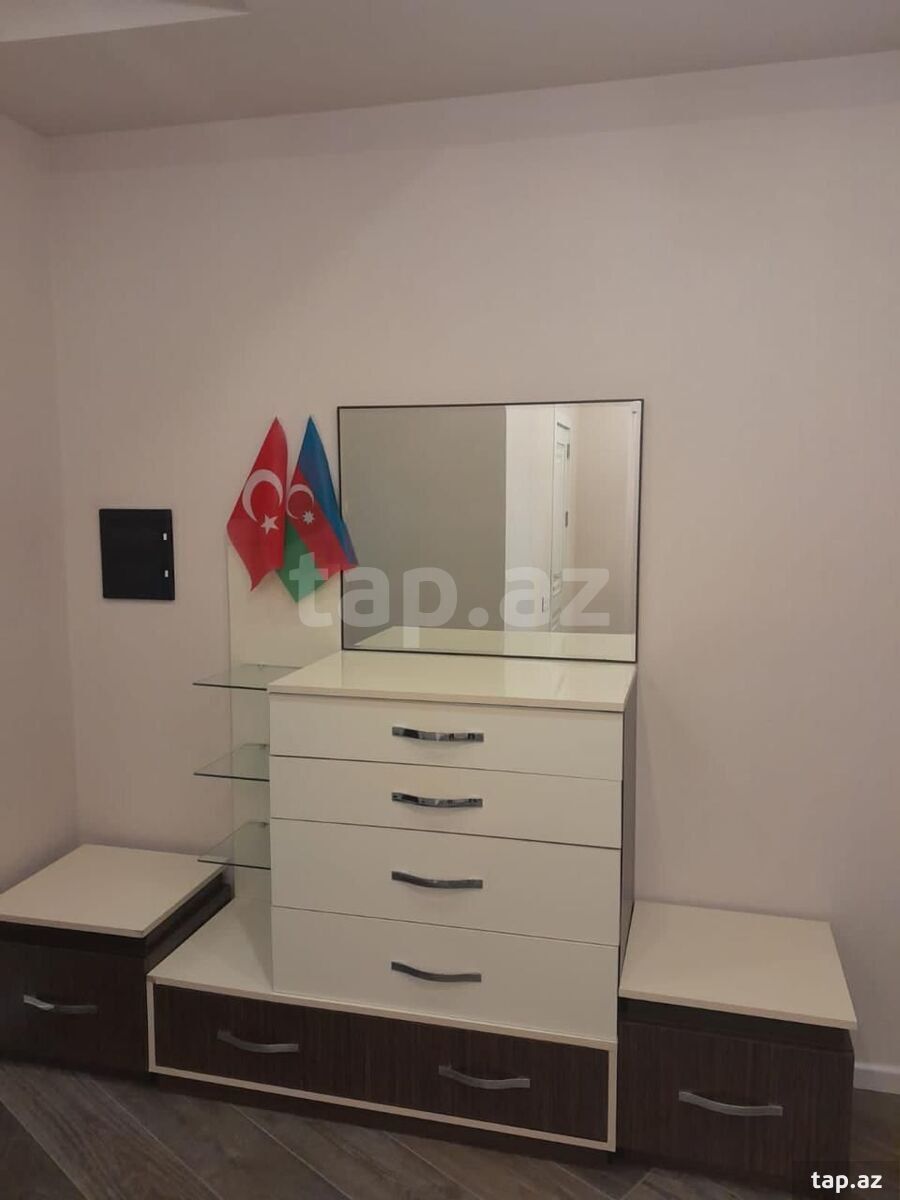 3-otaqlı yeni tikili kirayə verilir, Qaraçuxur qəs., 90 m²