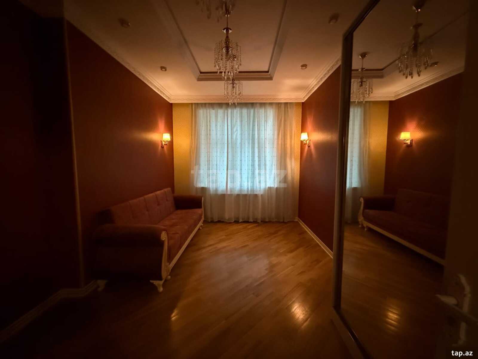 3-otaqlı yeni tikili kirayə verilir, Gənclik m., 120 m²