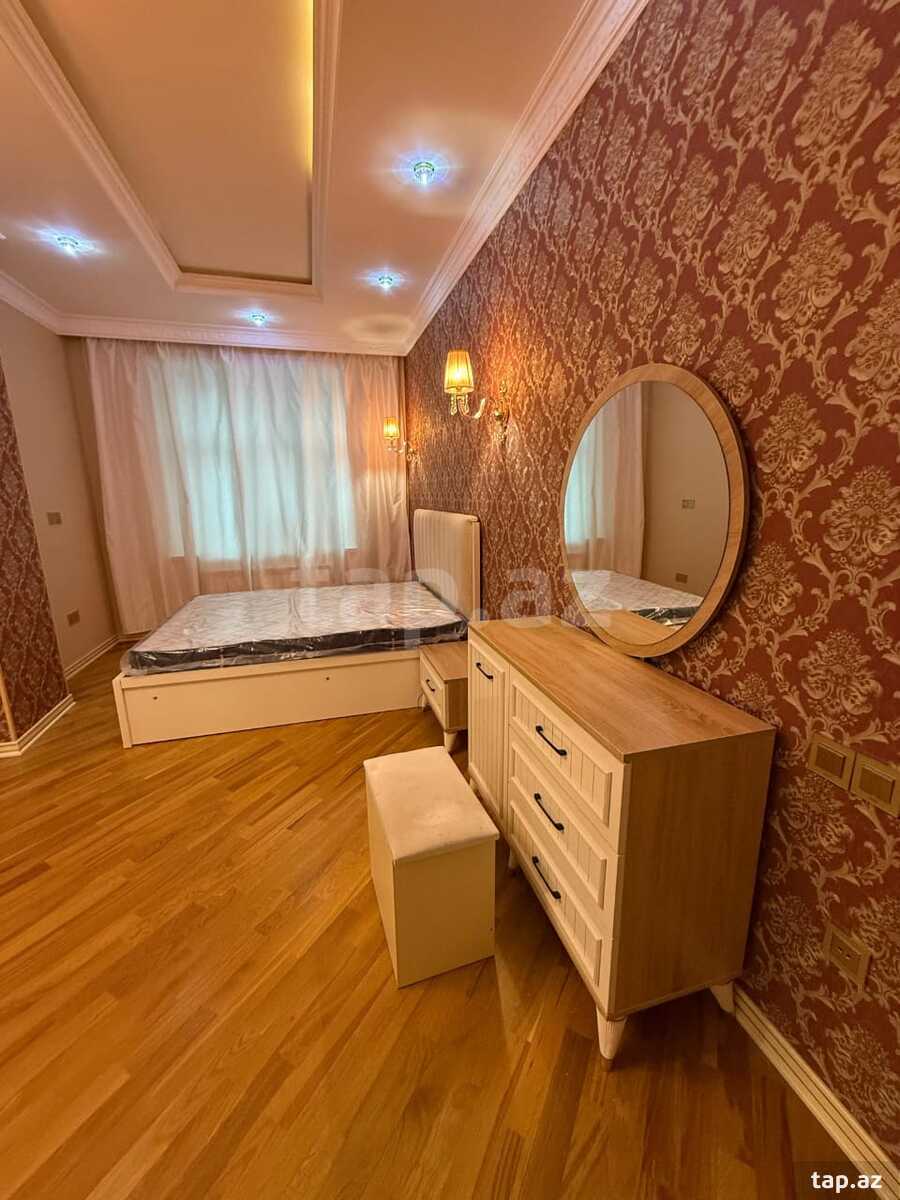 3-otaqlı yeni tikili kirayə verilir, Gənclik m., 120 m²