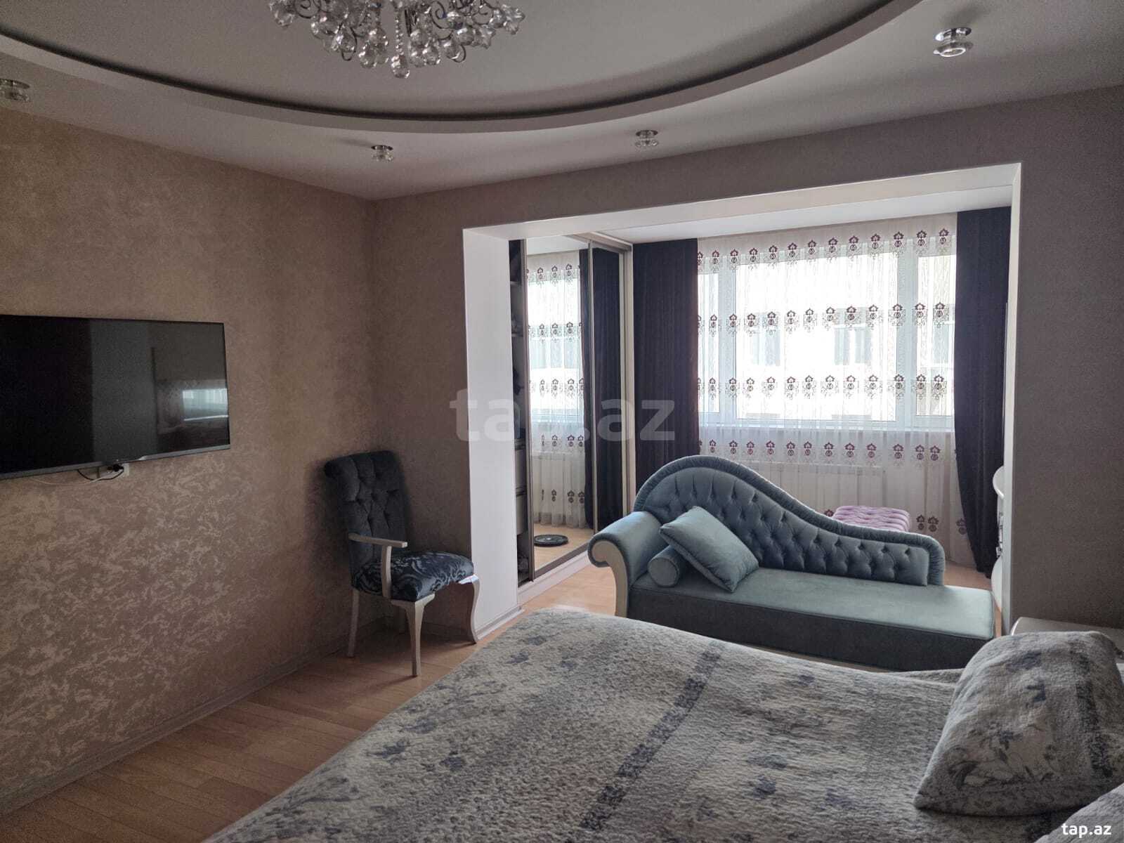 3-otaqlı mənzil, İnşaatçılar pr., 100 m²