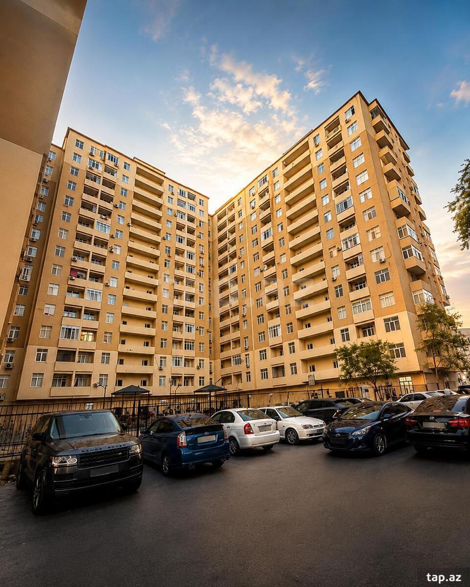 3-otaqlı yeni tikili, Babək küç., 112 m²