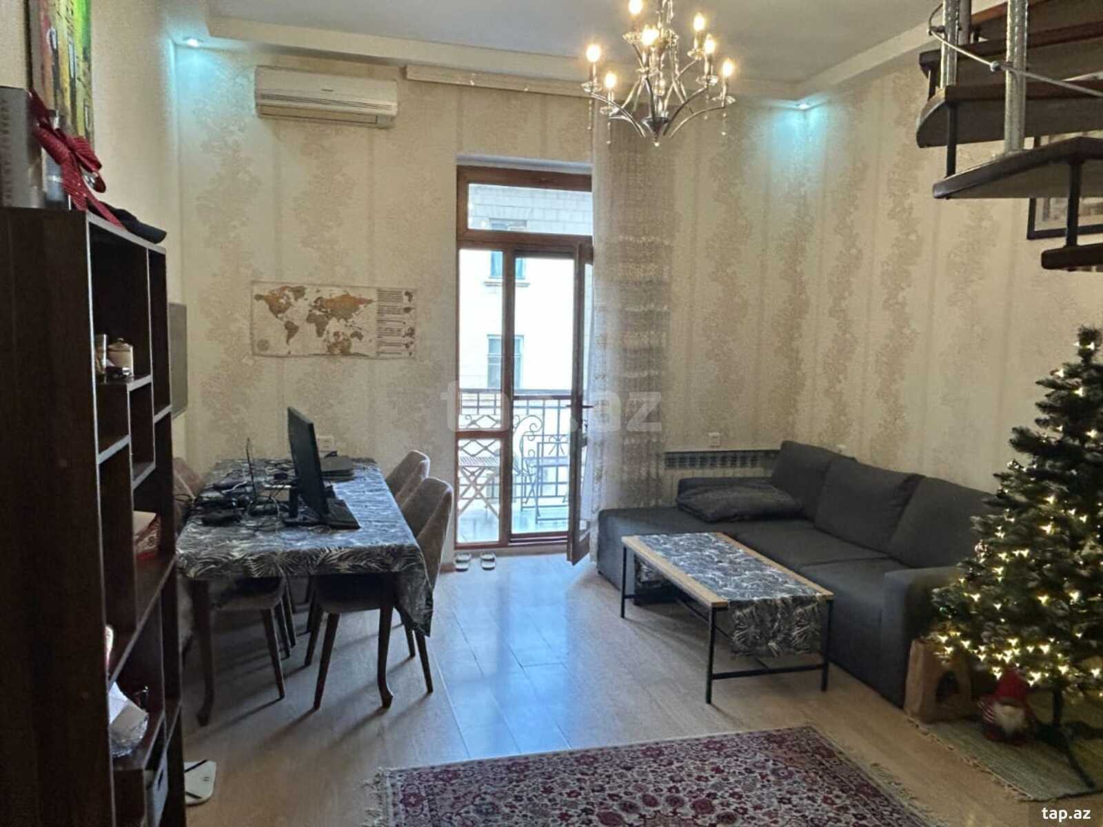 2-otaqlı mənzil kirayə verilir, Nəsimi r., 35 m²