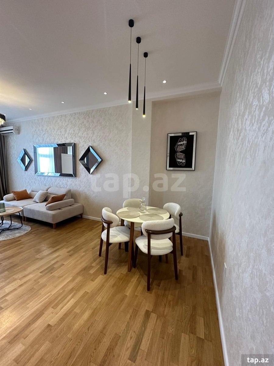 2-otaqlı yeni tikili, Yasamal r., 72 m²