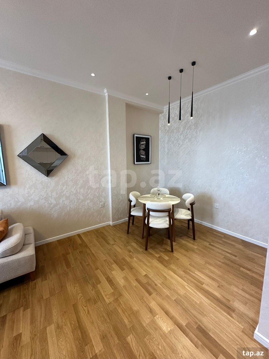 2-otaqlı yeni tikili, Yasamal r., 72 m²