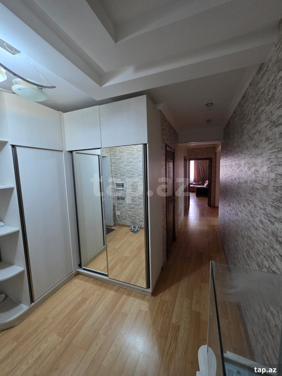 3-otaqlı yeni tikili, Yasamal r., 102 m²