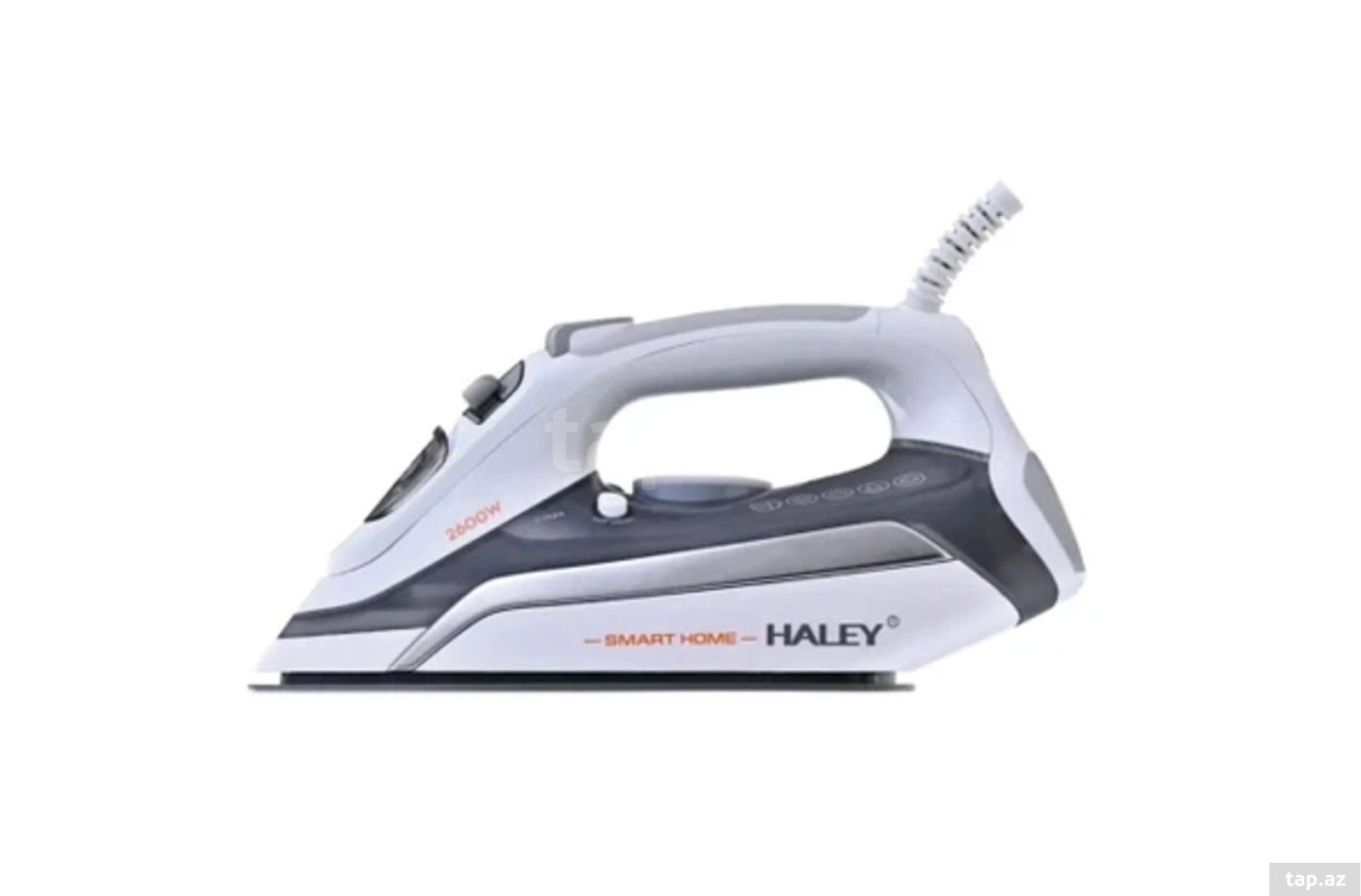 Buxarlı ütü Haley HY-2068 — 2600 W, keramika altlıq — 1