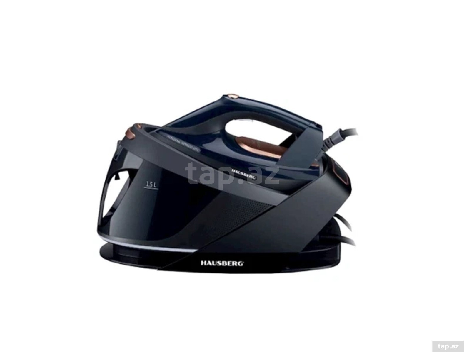 Qazanlı ütü Hausberg HB-7925 — 3000 W, 7 Bar, 1.5 L — 1