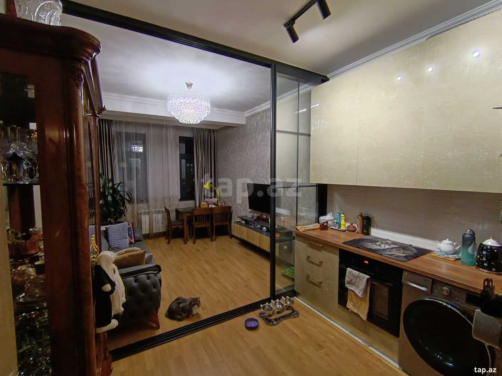 2-otaqlı yeni tikili, Hüseynqulu Sarabski küç., 65 m²