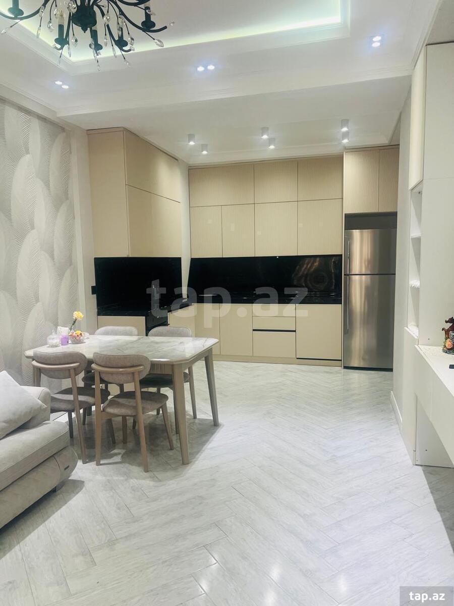 3-otaqlı yeni tikili, Həsən bəy Zərdabi küç., 75 m²