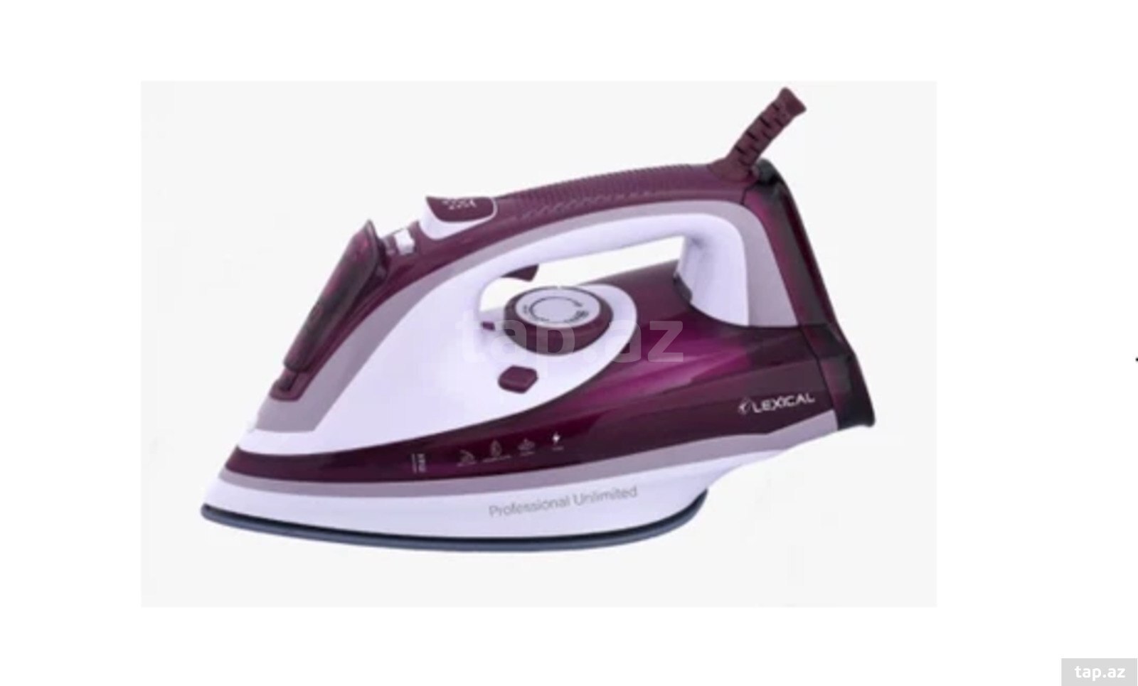 Buxarlı ütü Lexical LSI-1016 — 2200 W, 400 ml, keramika altlıq — 1