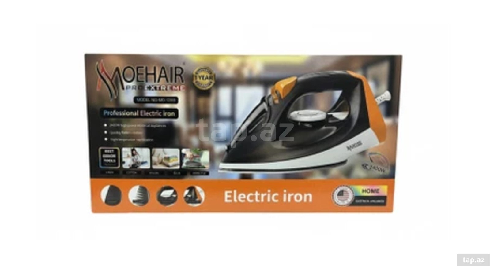 Saç düzləşdirici ütü Moehair MO-12019 — 1