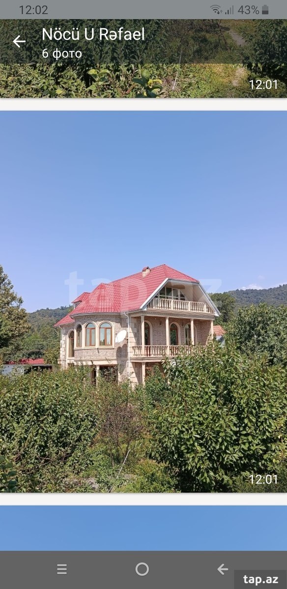 Villa kirayə verilir, İsmayıllı r.