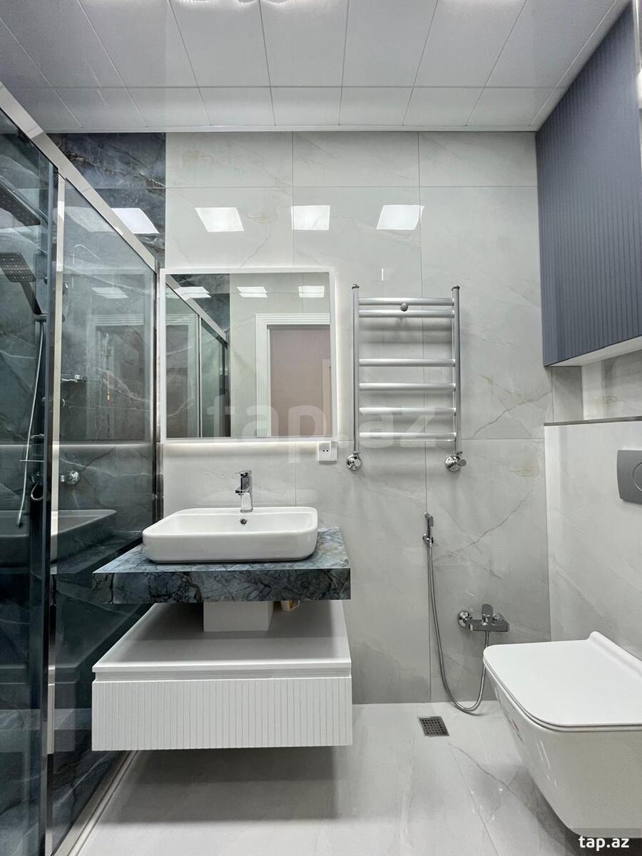 4-otaqlı yeni tikili, Sənan Kərimov küç., 130 m²