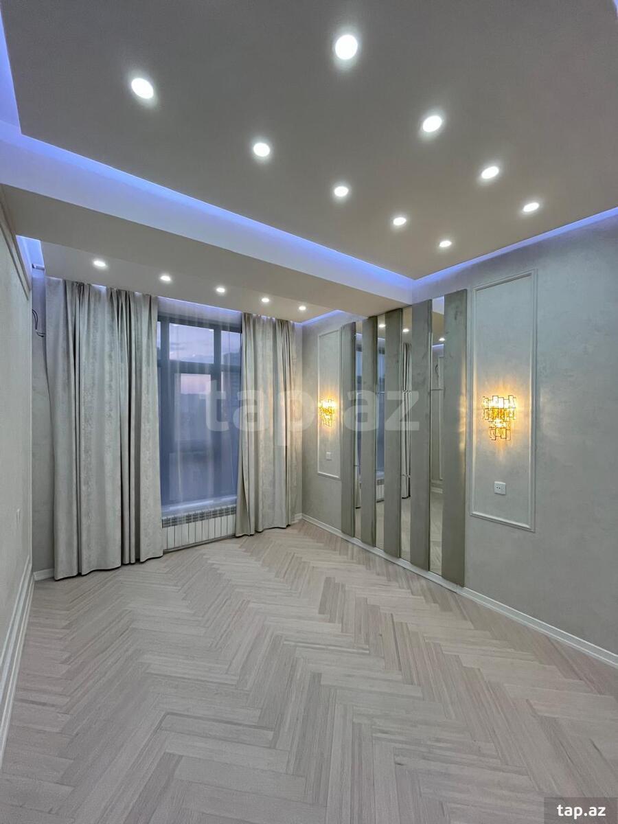 4-otaqlı yeni tikili, Sənan Kərimov küç., 130 m²