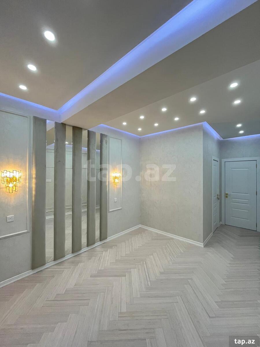 4-otaqlı yeni tikili, Sənan Kərimov küç., 130 m²