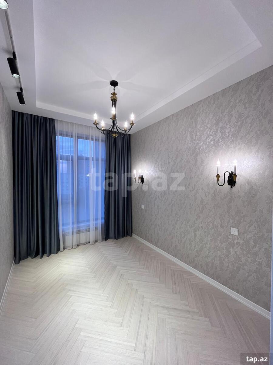 4-otaqlı yeni tikili, Sənan Kərimov küç., 130 m²