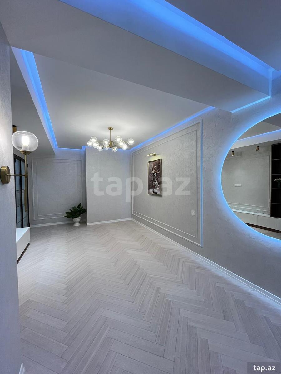 4-otaqlı yeni tikili, Sənan Kərimov küç., 130 m²