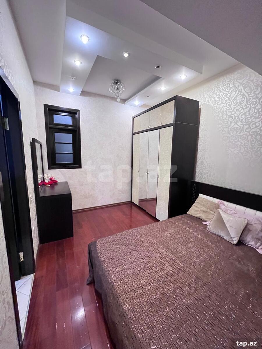 3-otaqlı yeni tikili kirayə verilir, M.Cəlal küç., 75 m²