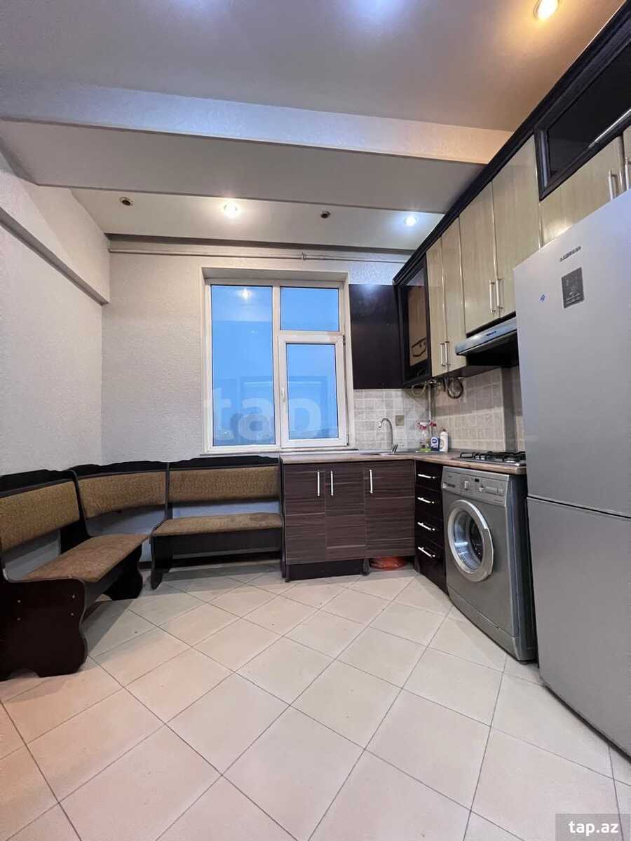 3-otaqlı yeni tikili kirayə verilir, M.Cəlal küç., 75 m²