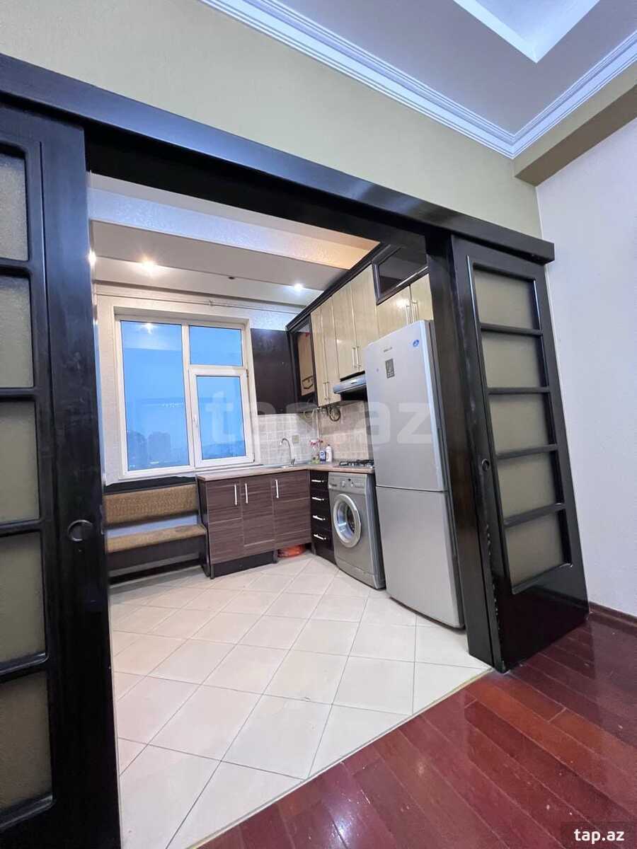 3-otaqlı yeni tikili kirayə verilir, M.Cəlal küç., 75 m²