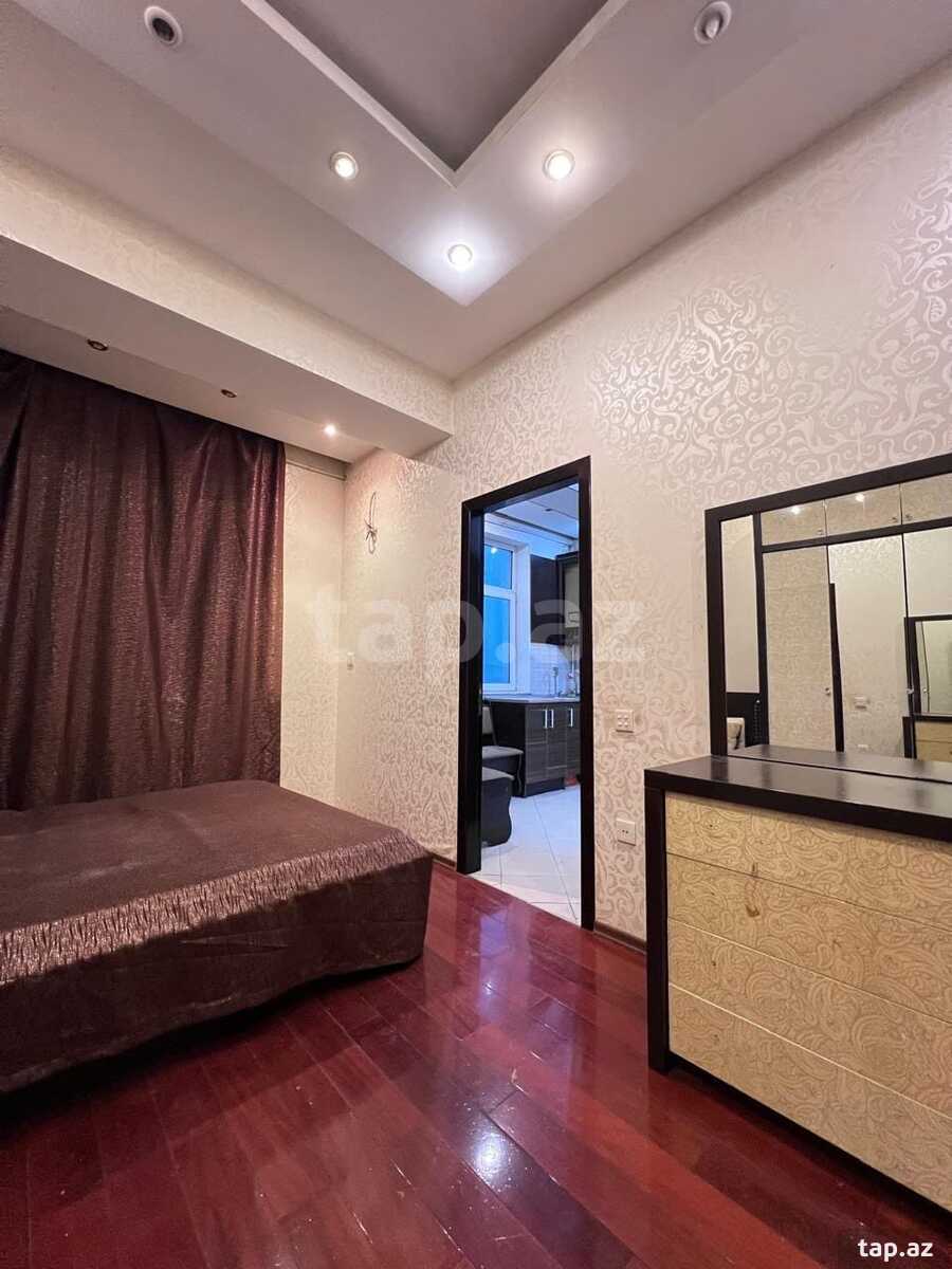 3-otaqlı yeni tikili kirayə verilir, M.Cəlal küç., 75 m²