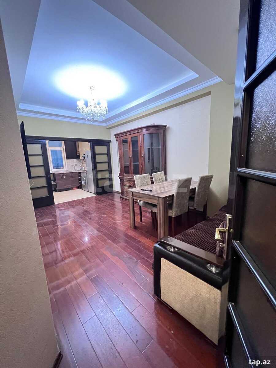 3-otaqlı yeni tikili kirayə verilir, M.Cəlal küç., 75 m²