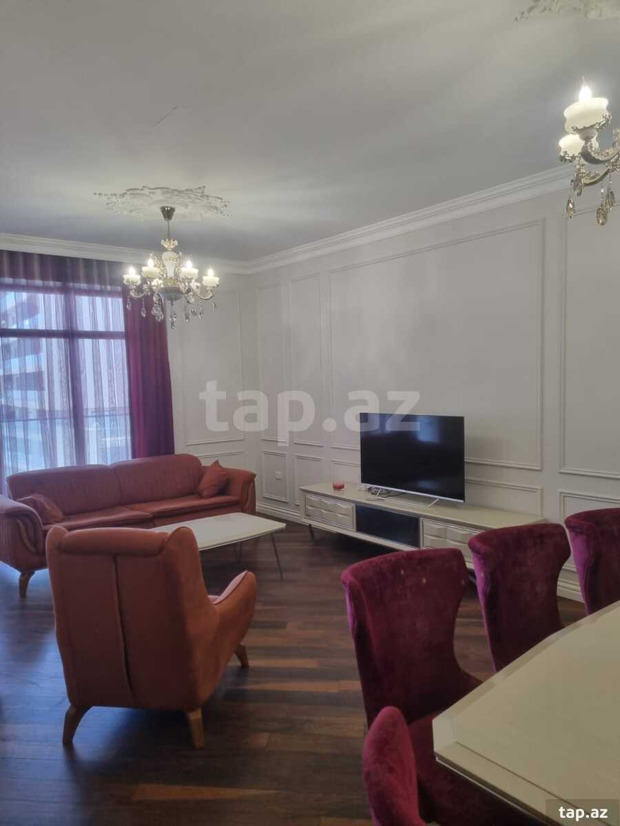 3-otaqlı yeni tikili kirayə verilir, Tbilisi pr., 150 m²