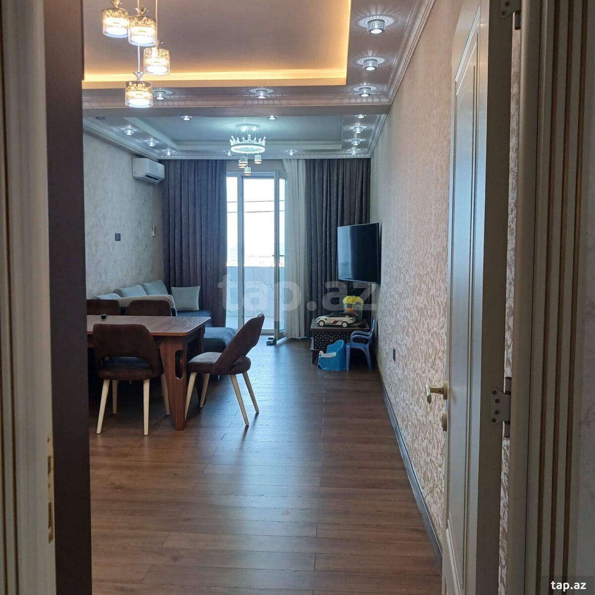 2-otaqlı yeni tikili, Astara r., 76 m²