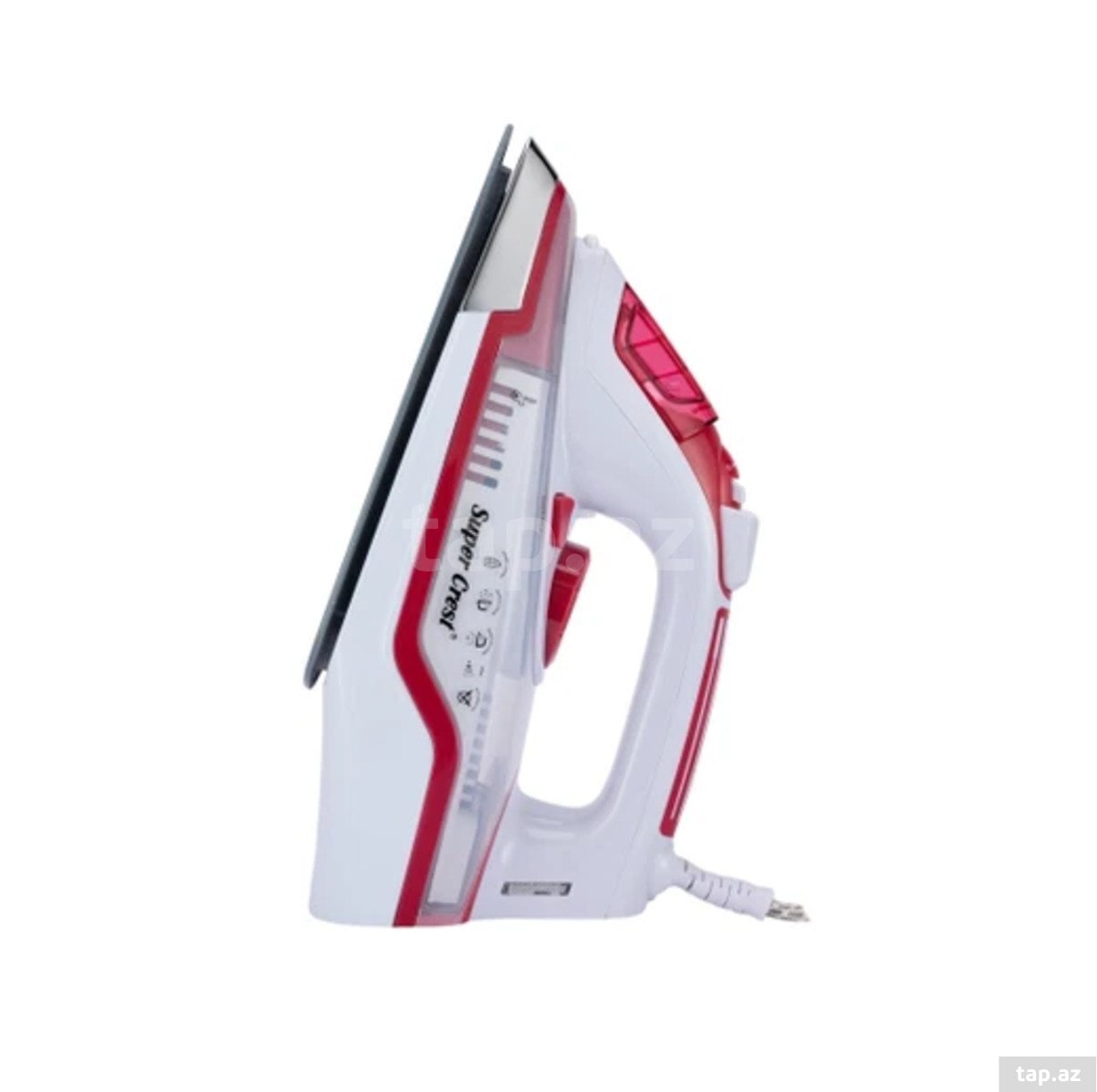 Buxarlı ütü Super Crest SCT-1008 — 2800 W, keramika altlıq — 1