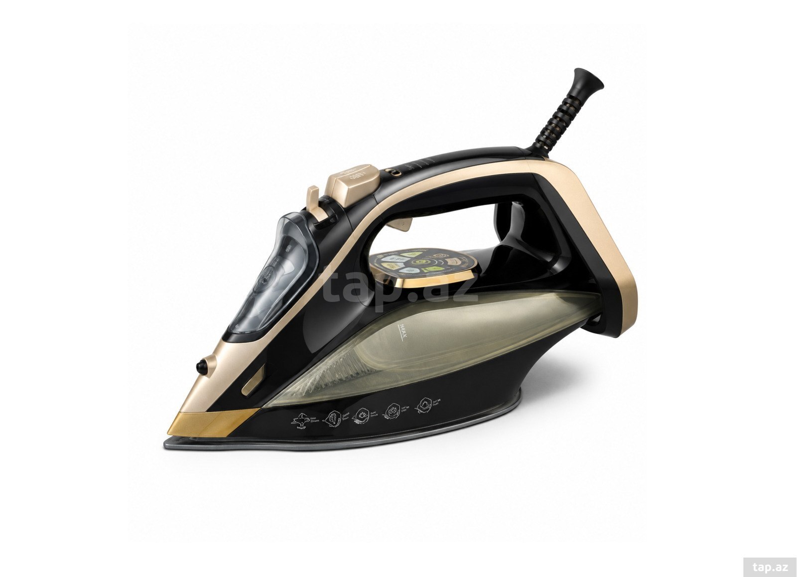 Buxarlı ütü DSP KD-1364 — 2400 W, 360 ml, LED ekran — 1