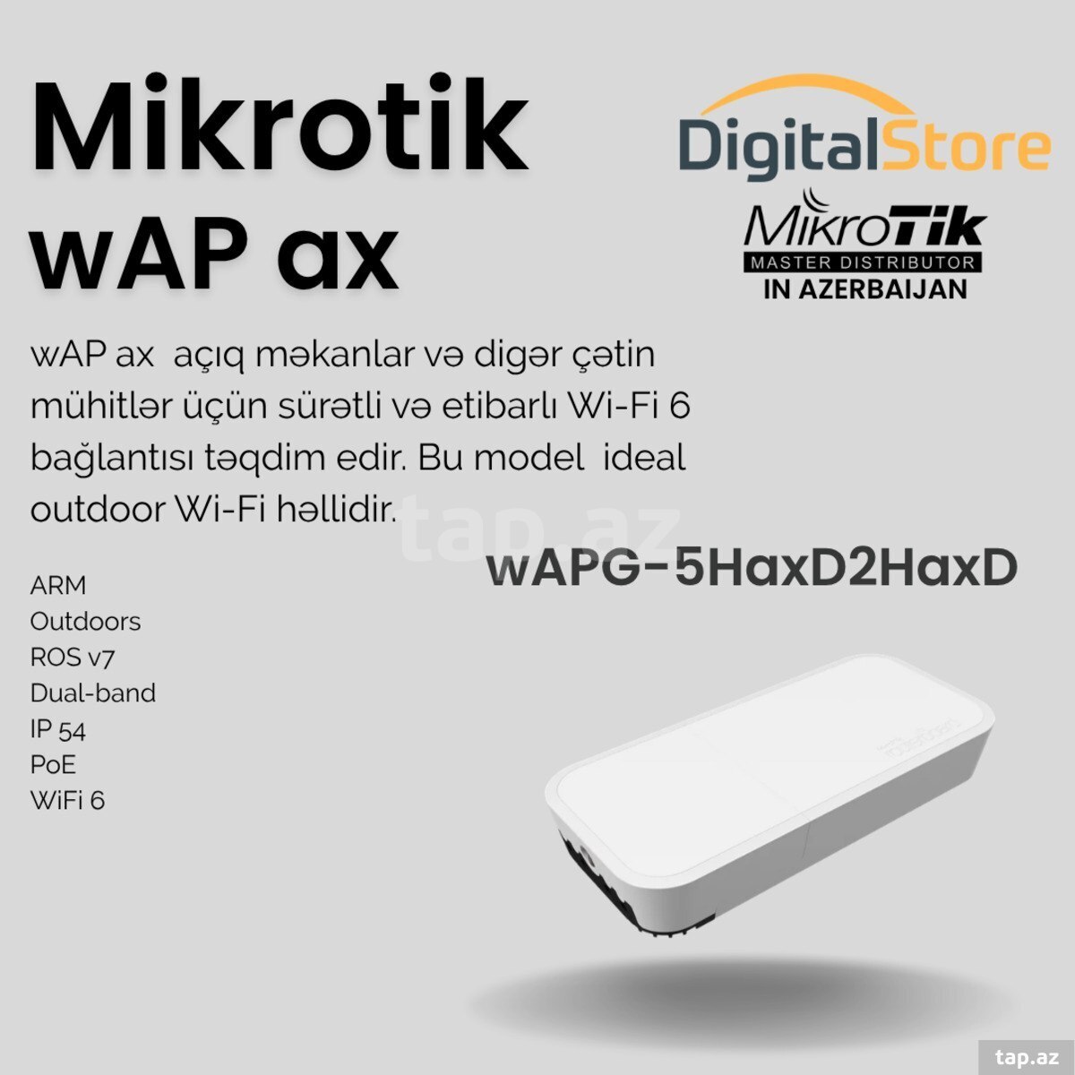 MikroTik wAPG-5HaxD2HaxD wAP ax